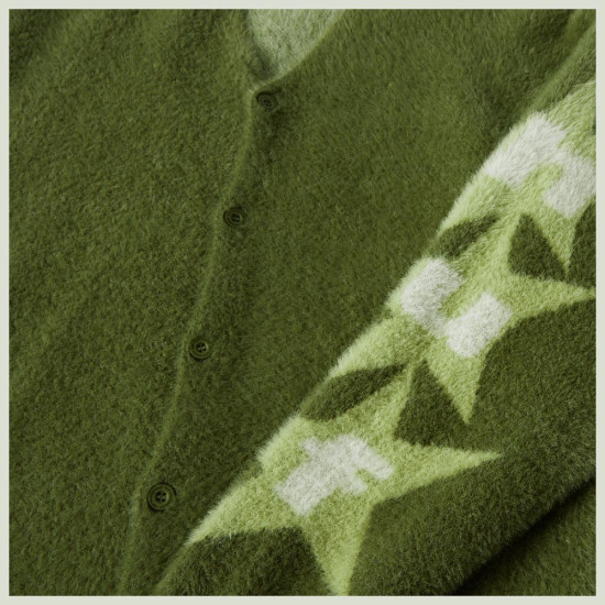 Huf Ανδρική ζακέτα Ursa Mohair Cardigan